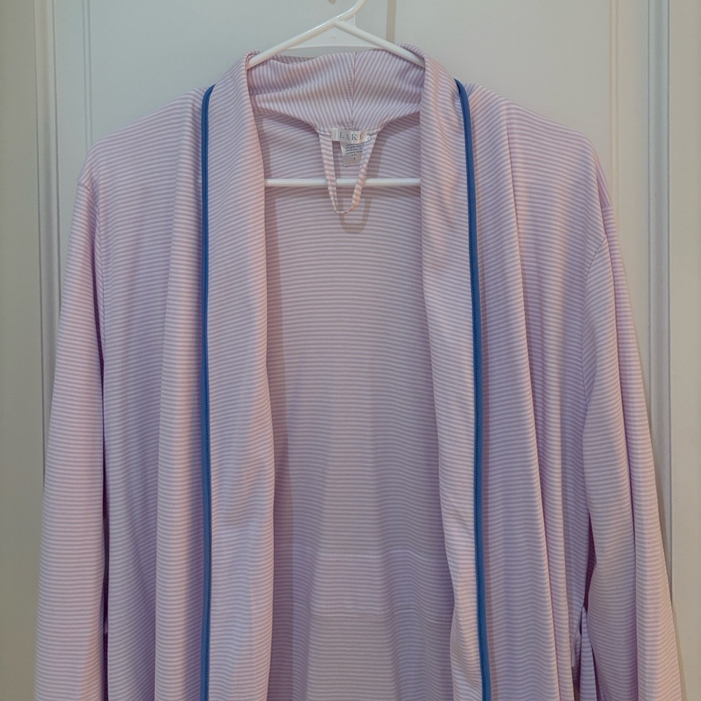 Lake Pajamas Purple and Blue Robe